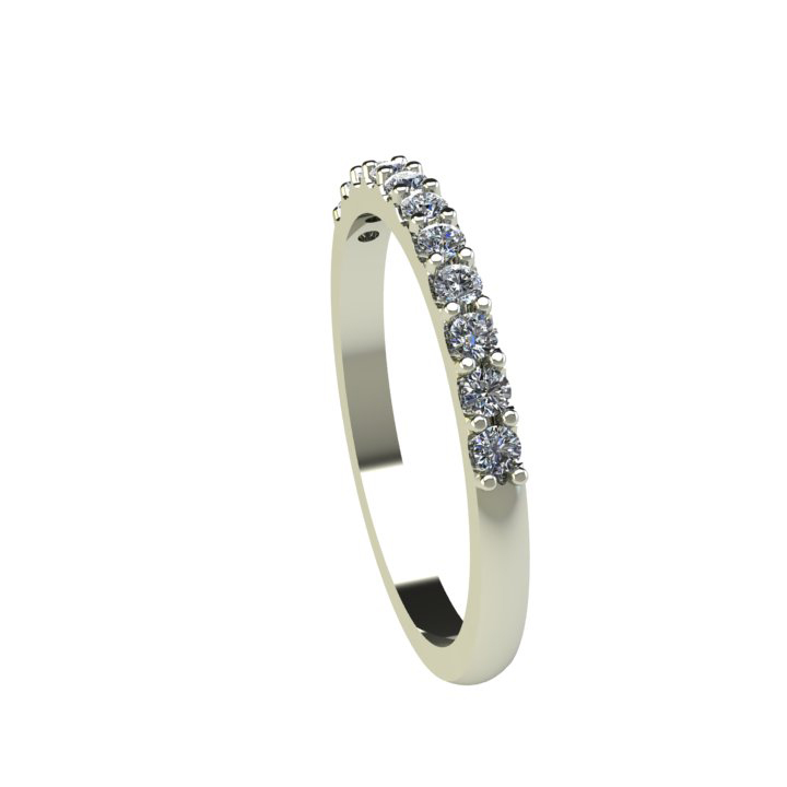 Solitaire Fancy Cut Diamond Wedding Ring For Women