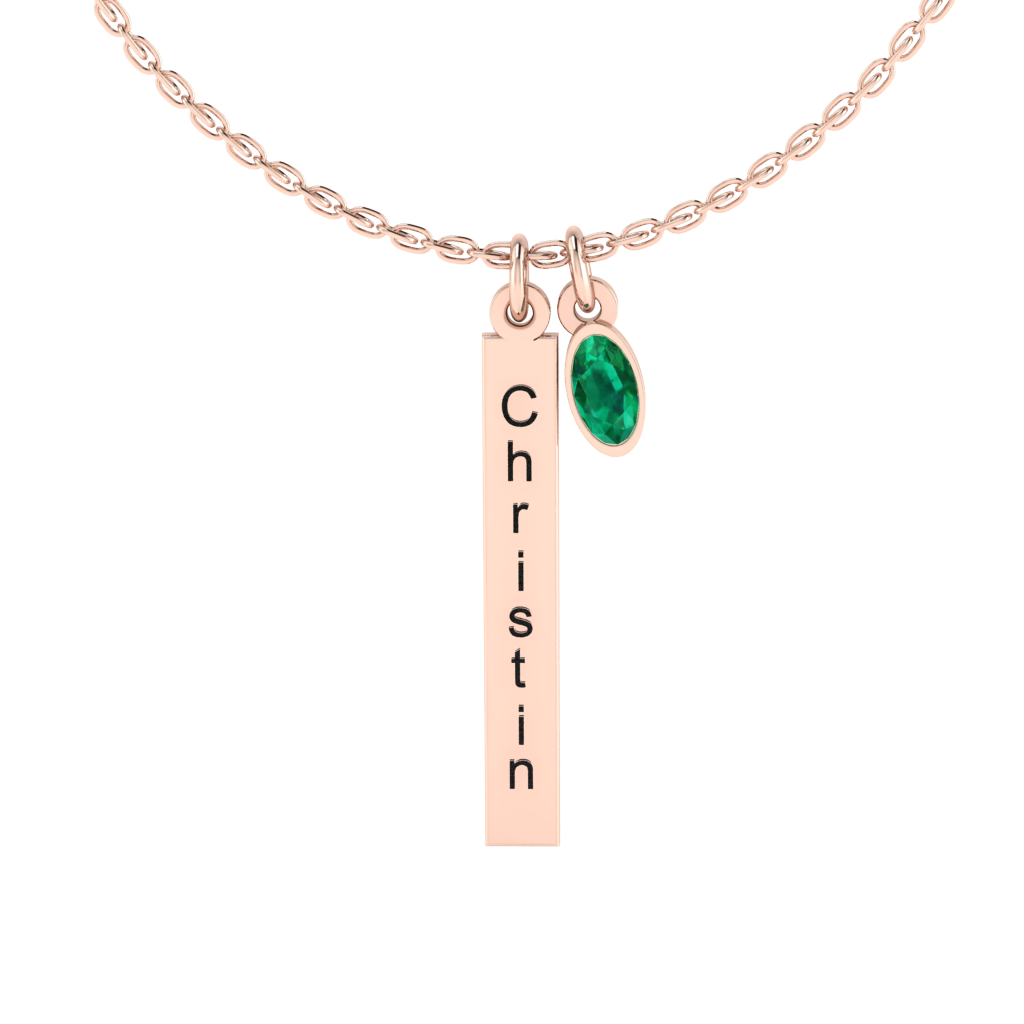 Name Engraved Necklace
