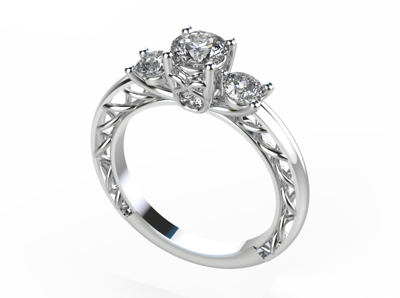 Ladies Engagement Ring 