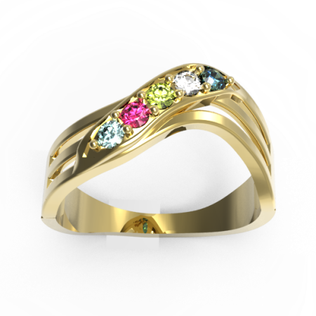 Color Stone Ring