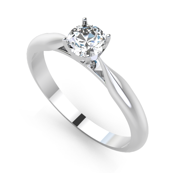 Royale Solitaire Engagement Ring For Women