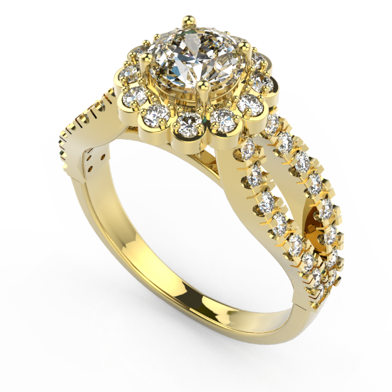 Stunning Brilliant Cut Diamond Ring