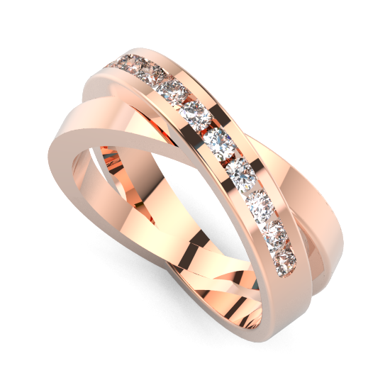 Ladies Fancy Engagement Ring