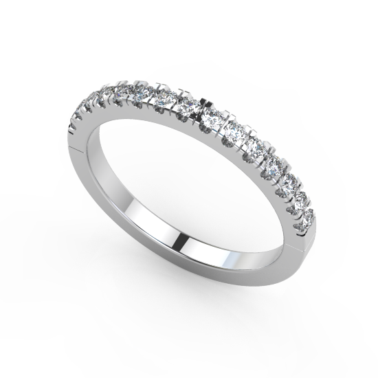 Fancy Cut 15 Diamond Wedding Ring For Women