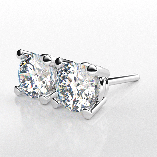 Classic Fancy Cut Diamond Earring For Women