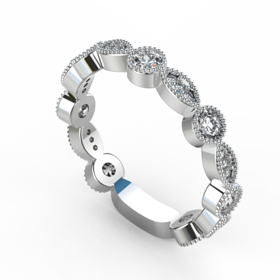 Designer Attractive Diamond Wedding Ring