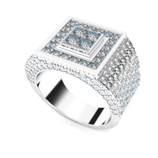 Royale Designed Diamond Ring For Men