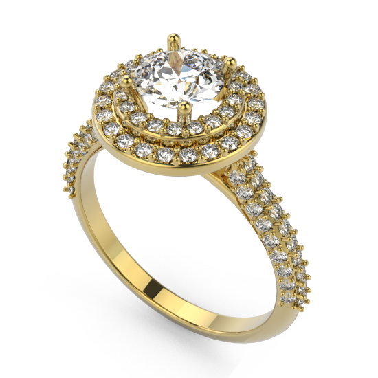 Smart Looking Diamond Engagement Ring