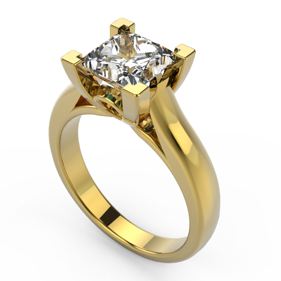 GORGEOUS PLAIN GOLD RING FOR WOMEN