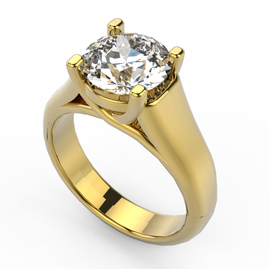 Solitaire Engagement Ring