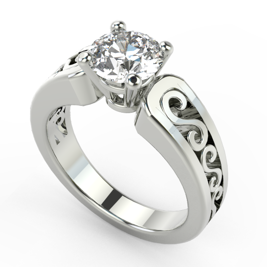 Solitaire Engagement Ring